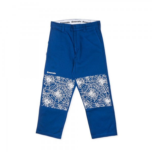 SPIDER WEB DOUBLE KNEE BLUE | EMERALE