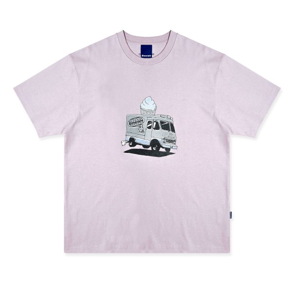 ICE COLD BLUE T-SHIRT LILAC | EMERALE