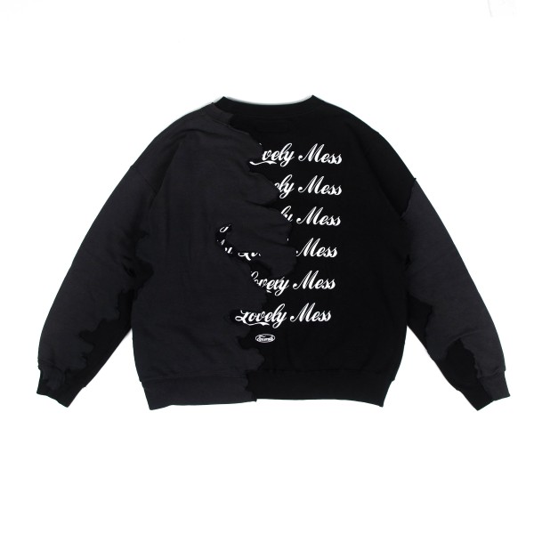 REWORKED MESS SWEATSHIRT ONE OF ONE | EMERALE