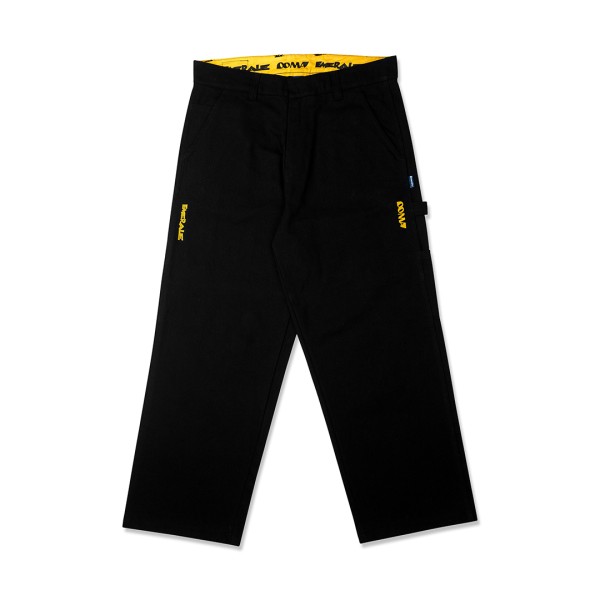 EMERALE + OOMA CARPENTER PANTS BOOGIE BLACK | EMERALE