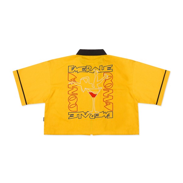EMERALE+OOMA COKCTAIL SHIRT WOMEN YELLOW | EMERALE