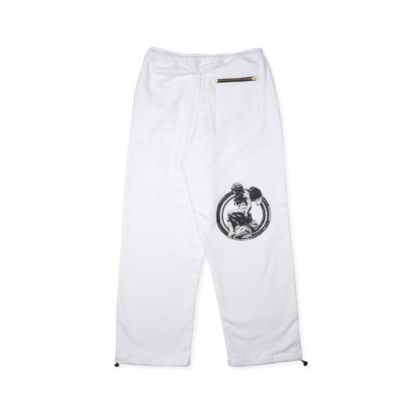 DREAM SWEATPANTS WHITE | EMERALE