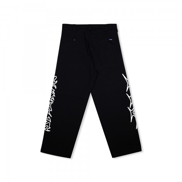 EMERALE + STEVE MARLON LONG PANTS BLACK | EMERALE