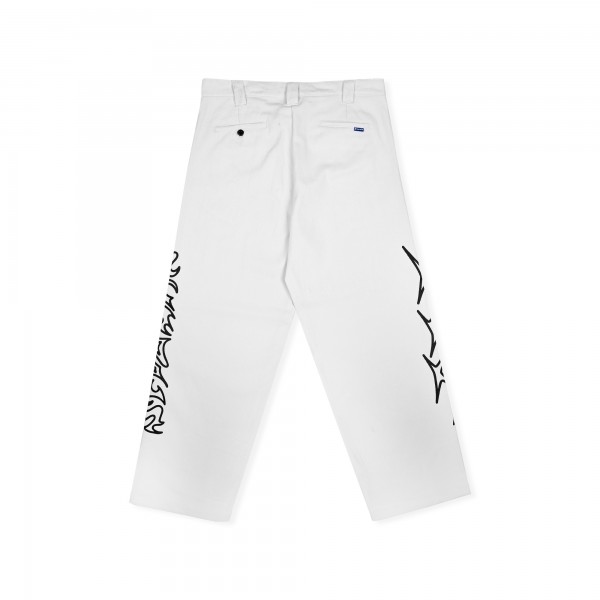 EMERALE + STEVE MARLON LONG PANTS WHITE | EMERALE