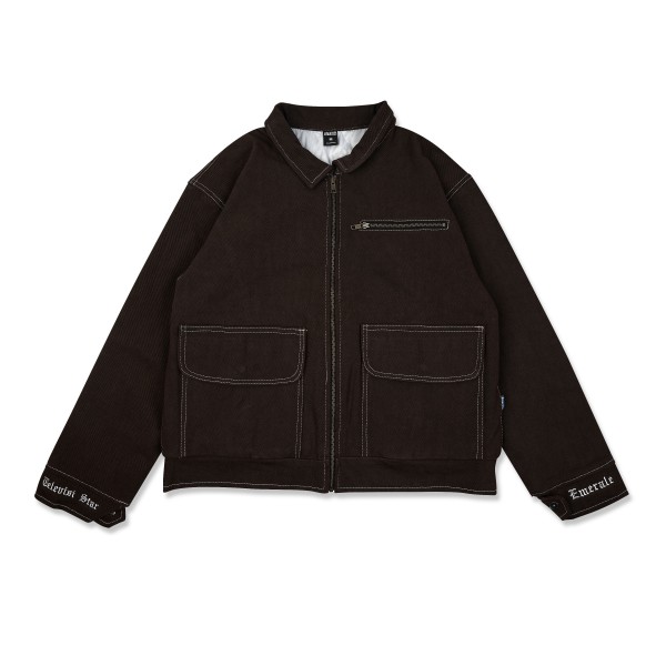 EMERALE X TELEVISI STAR WORK JACKET BROWN | EMERALE