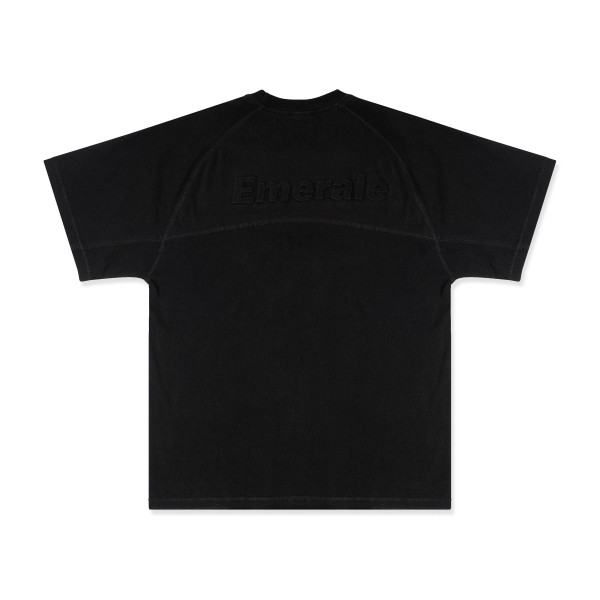 ICON T-SHIRT BLACK WASH | EMERALE