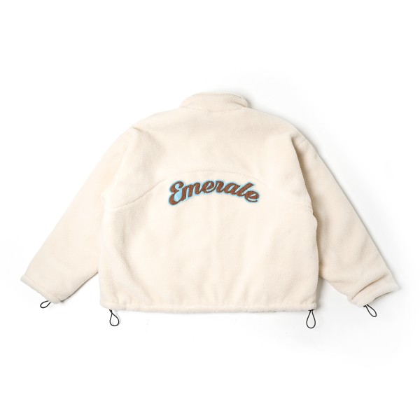 SHERPA JACKET CREAM | EMERALE