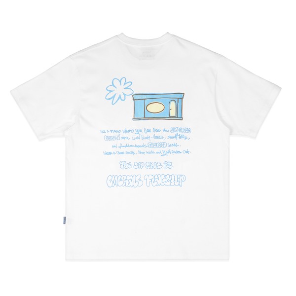 EMERALE BLUE CRIB WHITE | EMERALE