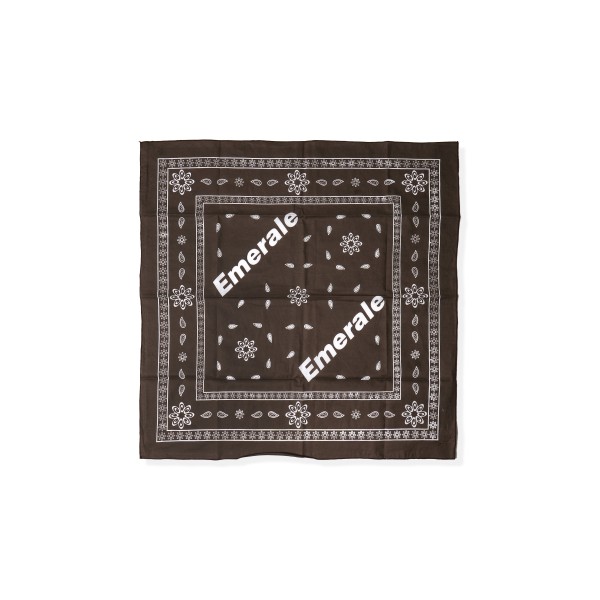 EMERALE BLOSSOM BANDANA BROWN | EMERALE