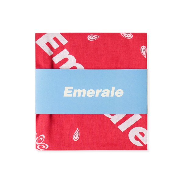 EMERALE BLOSSOM BANDANA RED | EMERALE